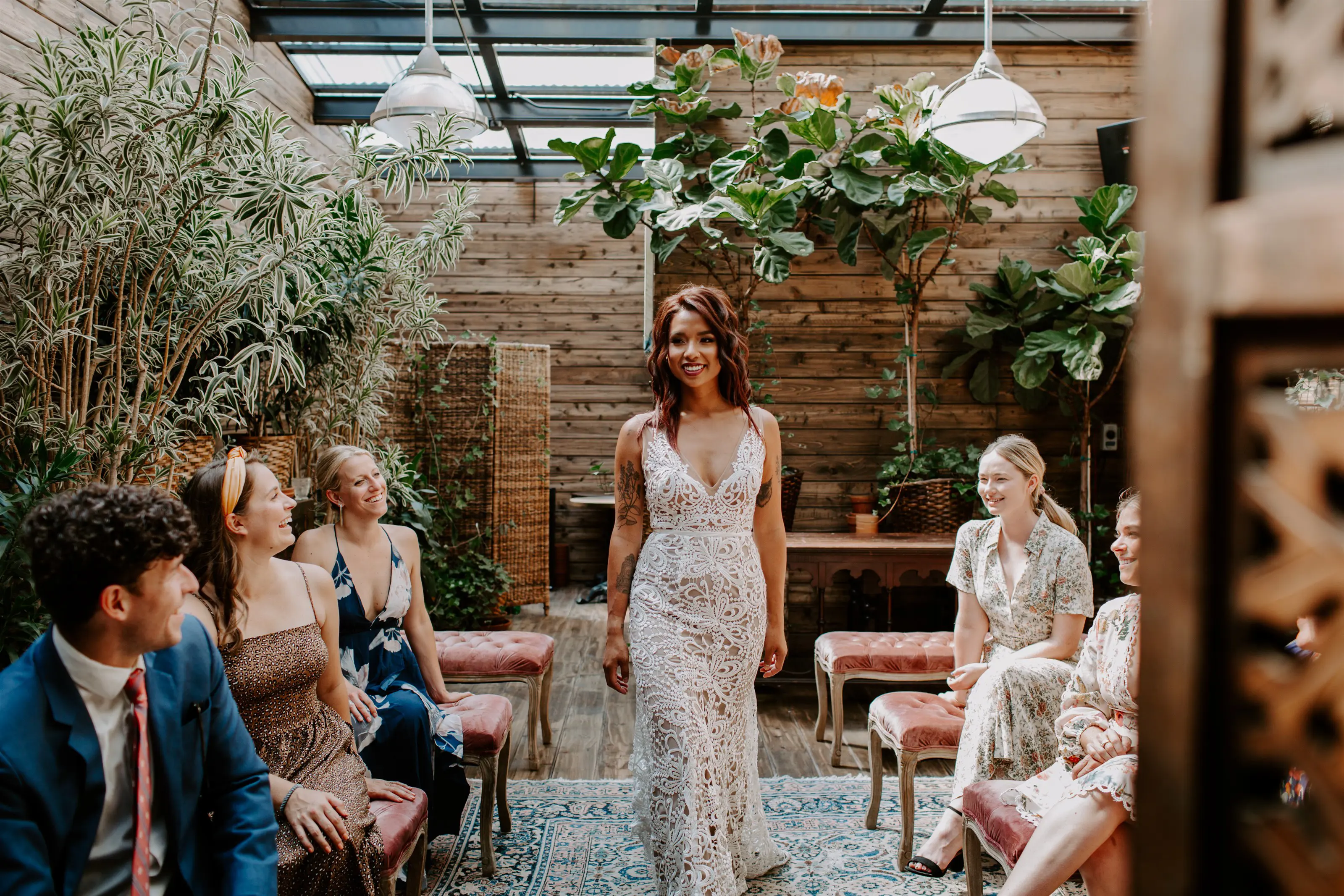 a beautiful bride